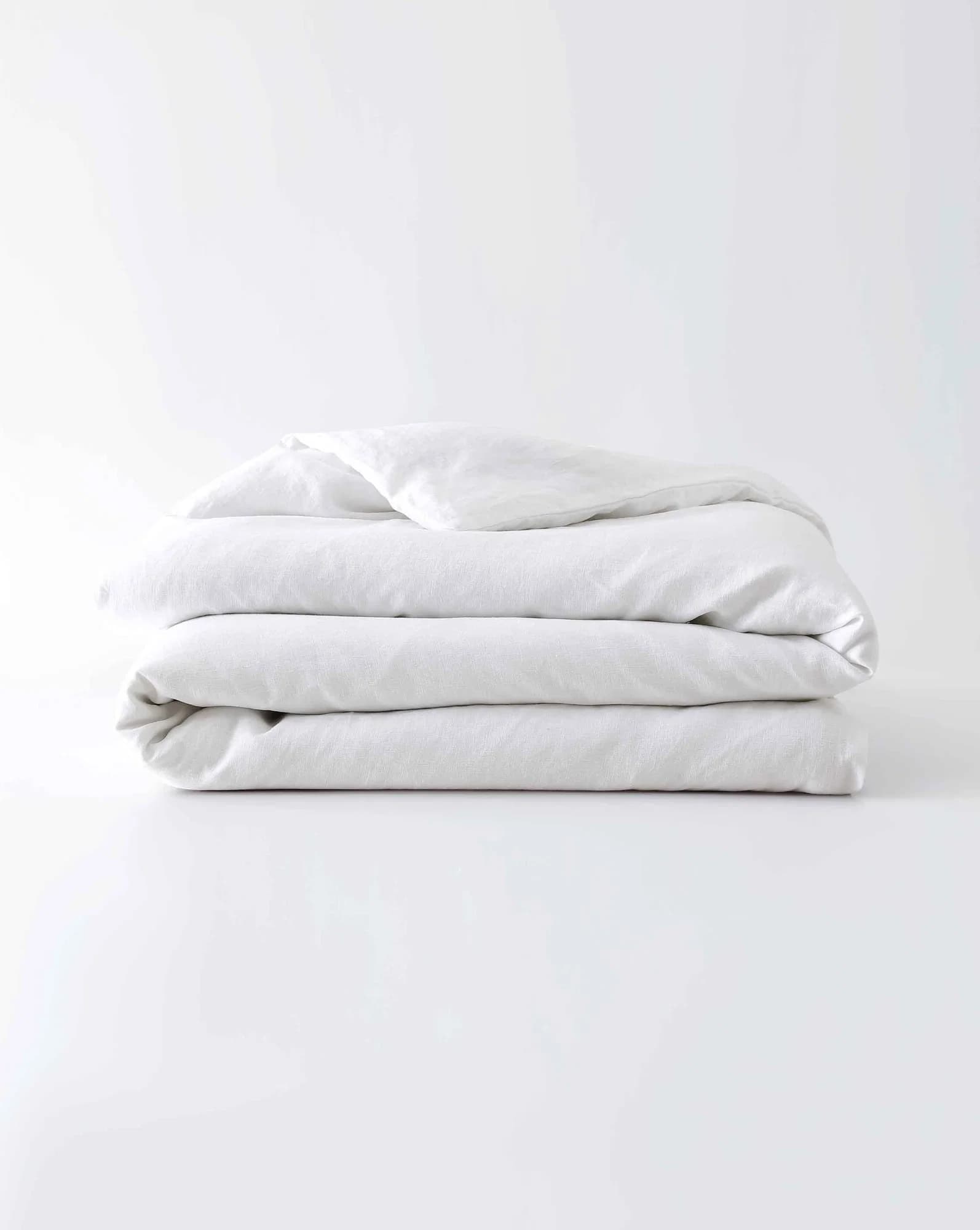 Cover image for 12lb Weighted Throw Blanket + Cotton Duvet Cover